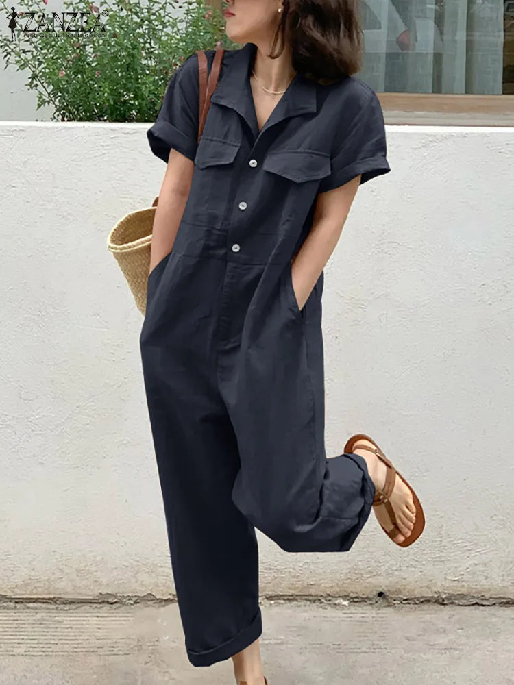 Safari Cargo Jumpsuit