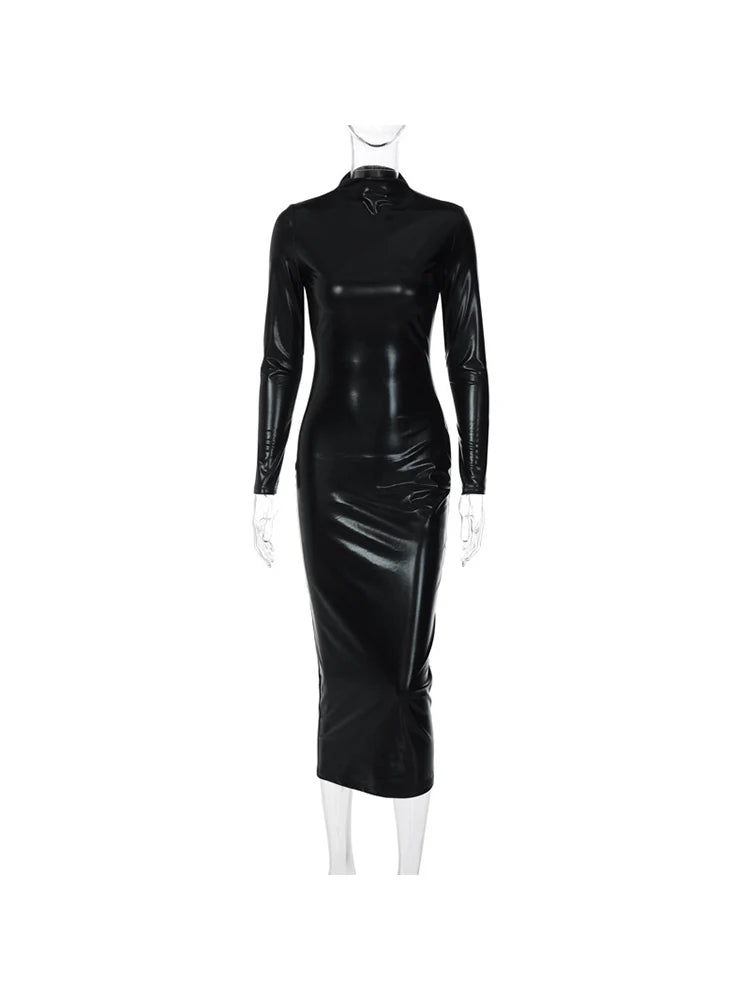 Licorice Bodycon Dress