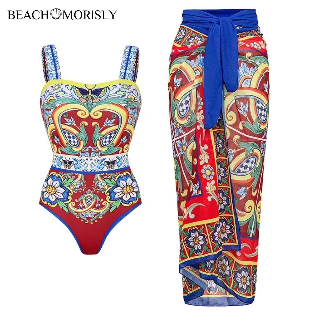 Easy Peasy Beach Breezy Swimsuit and coverup