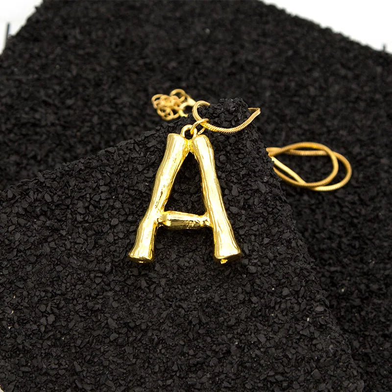 Alphabet Sticks Necklace