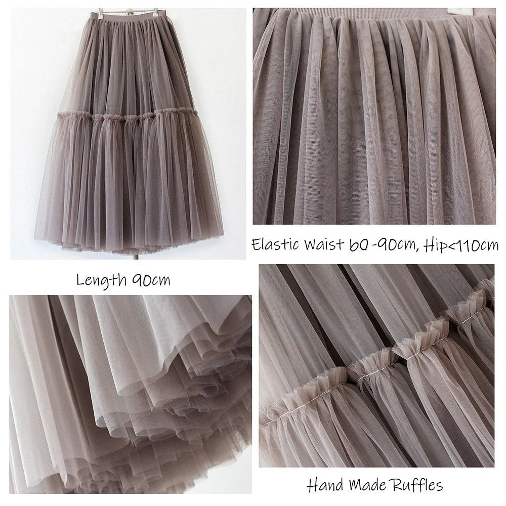 Maxi Tulle Skirt