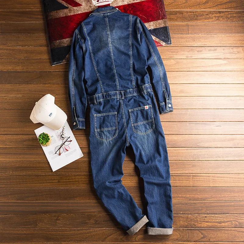 "Mr. Wilson" Women's/ Men's Fit Denim Jumpsuits