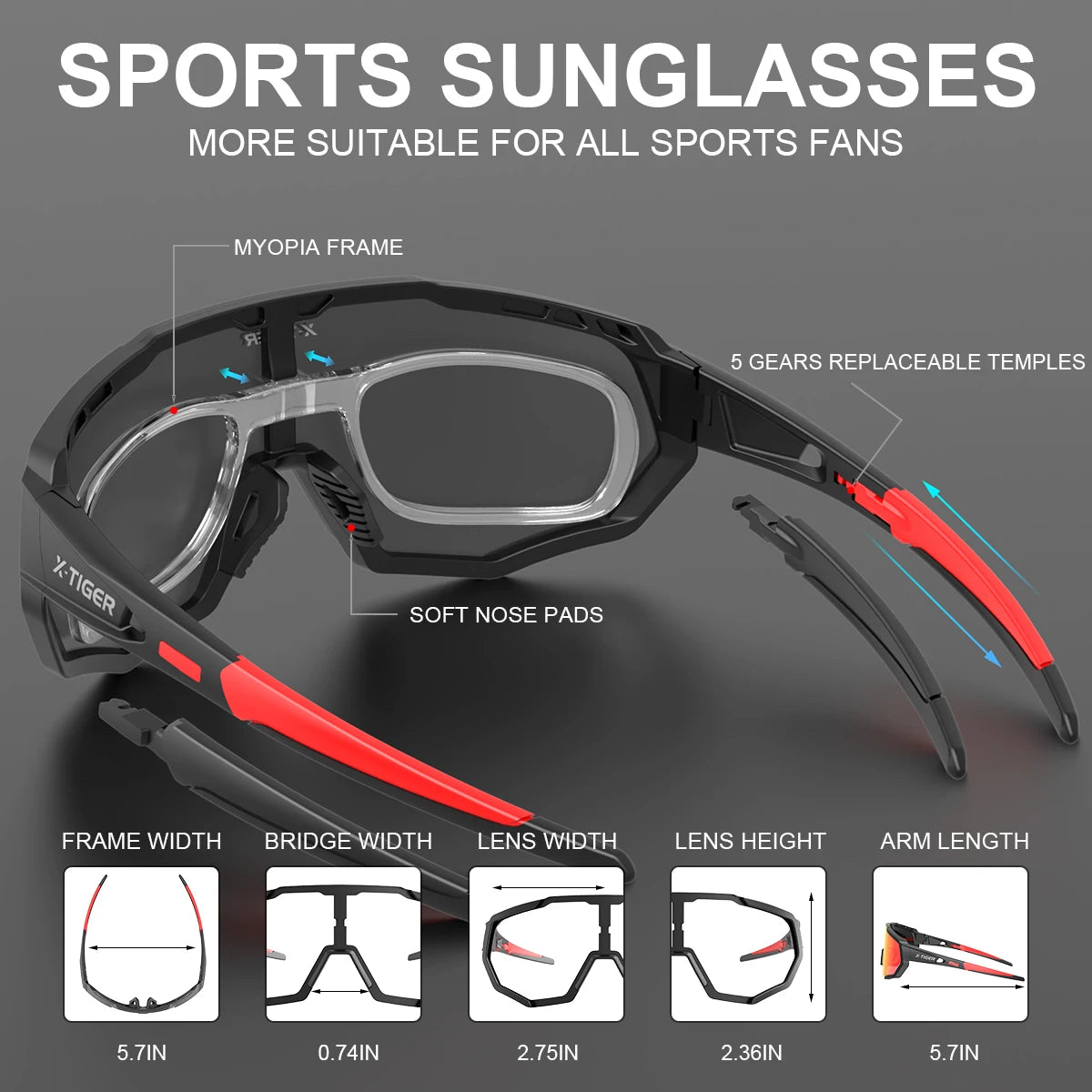 X-TIGER Sport Sunnies