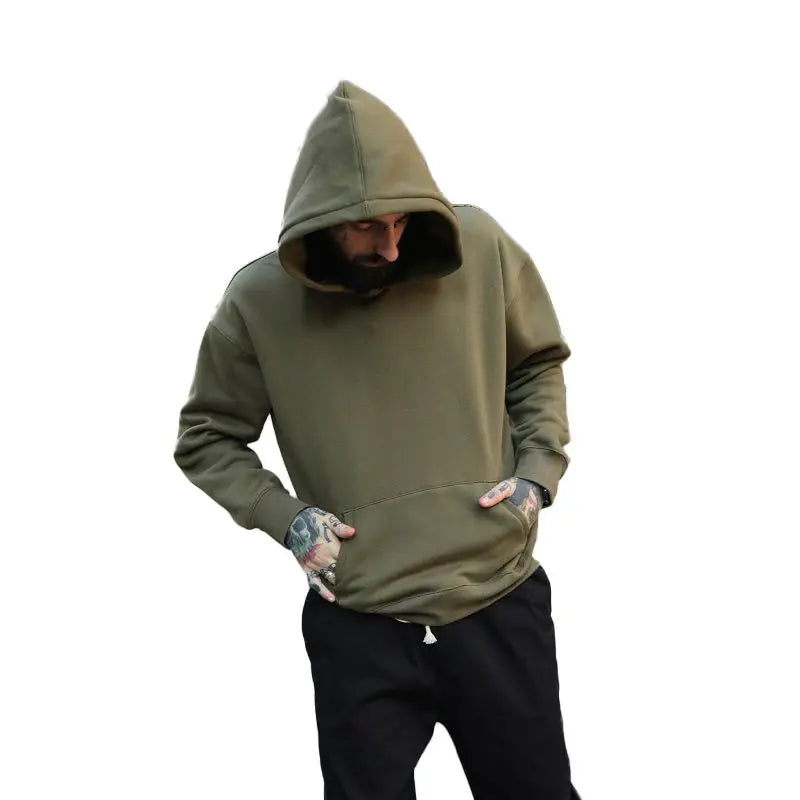 Basic Fleece Lined Men's Hoodie