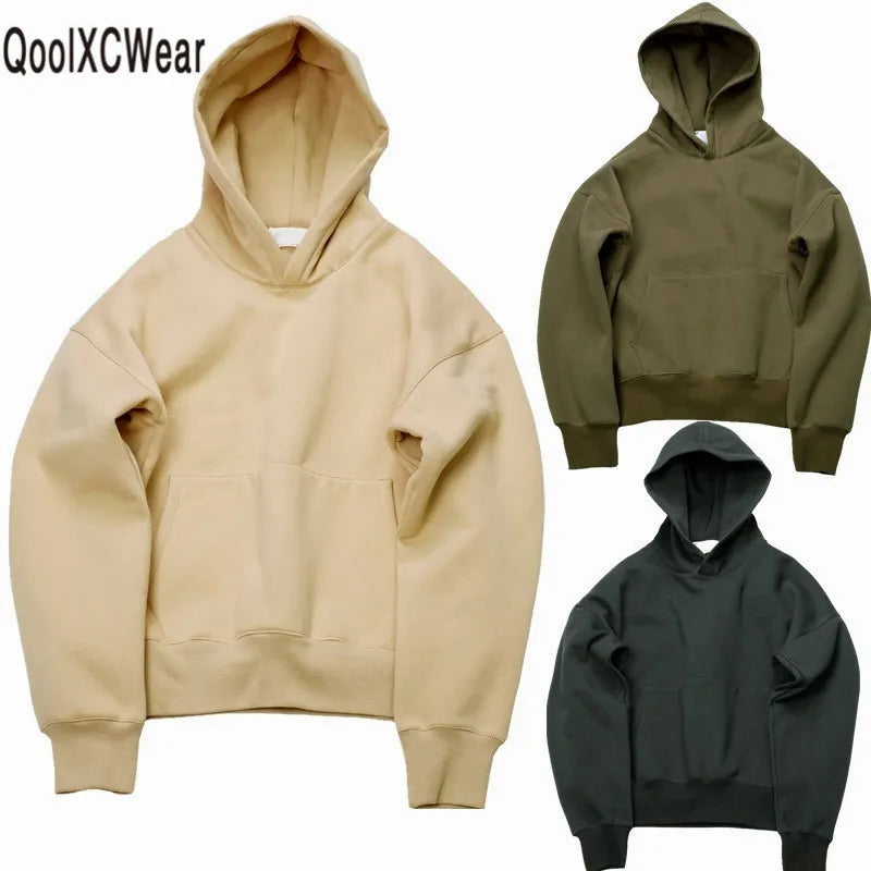 Basic Fleece Lined Men's Hoodie