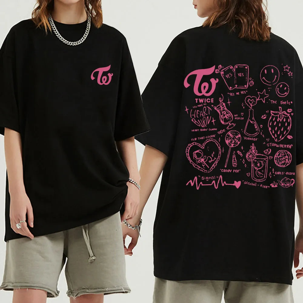 K-Pop Graphic T