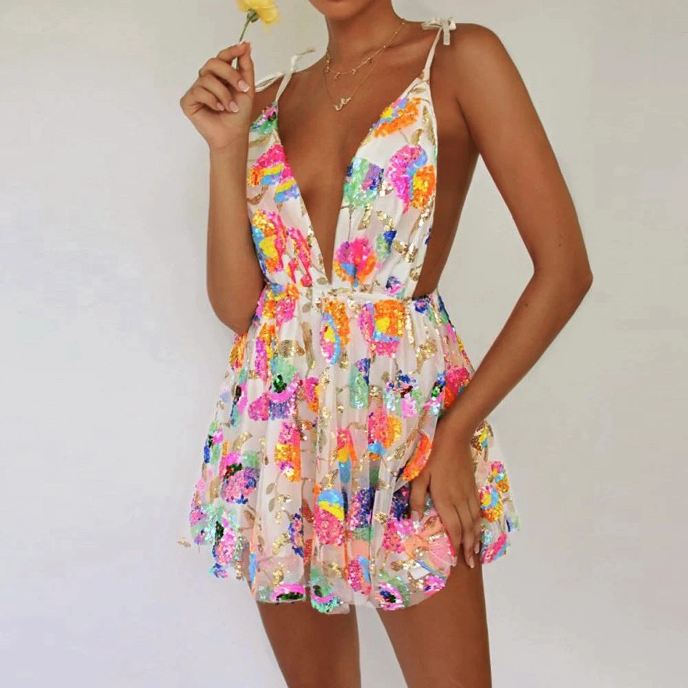 Flower Child Mini Dress