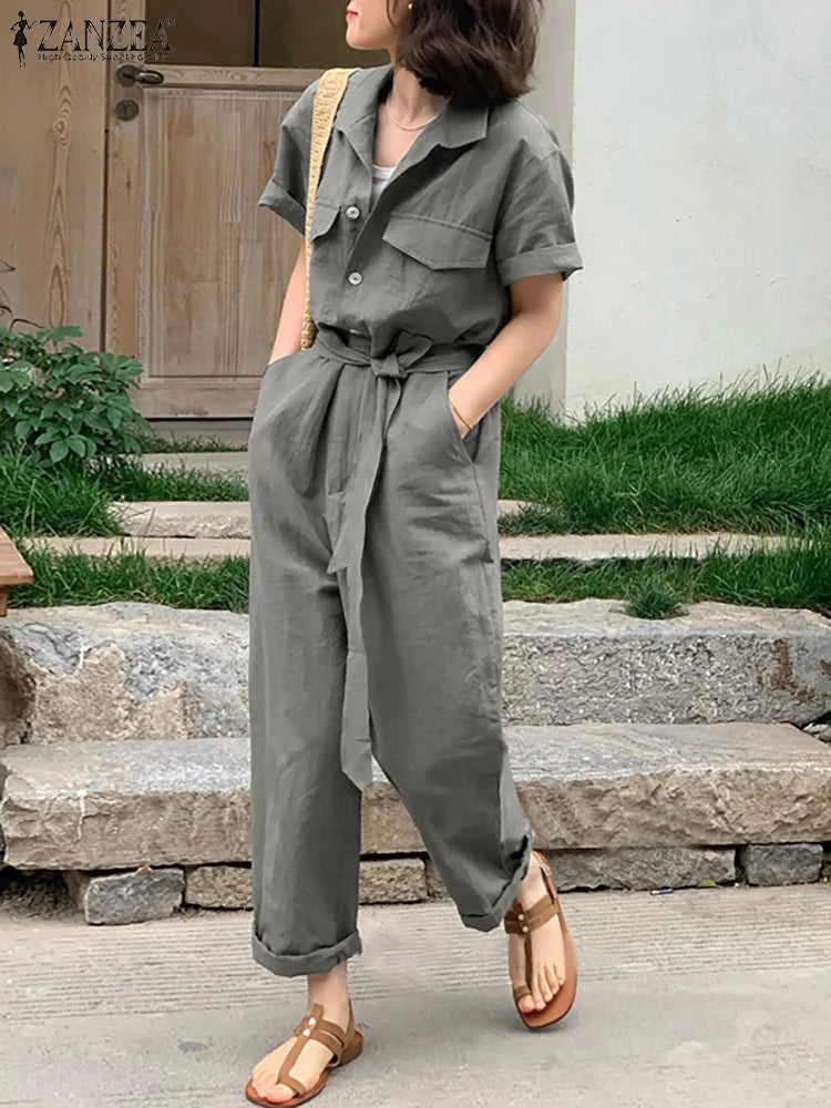 Safari Cargo Jumpsuit