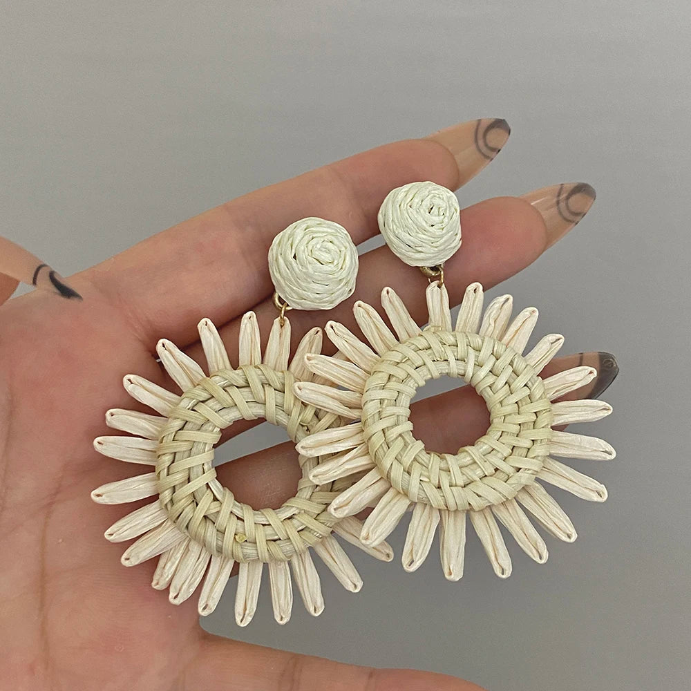 BoHo Beauty Rattan Earrings