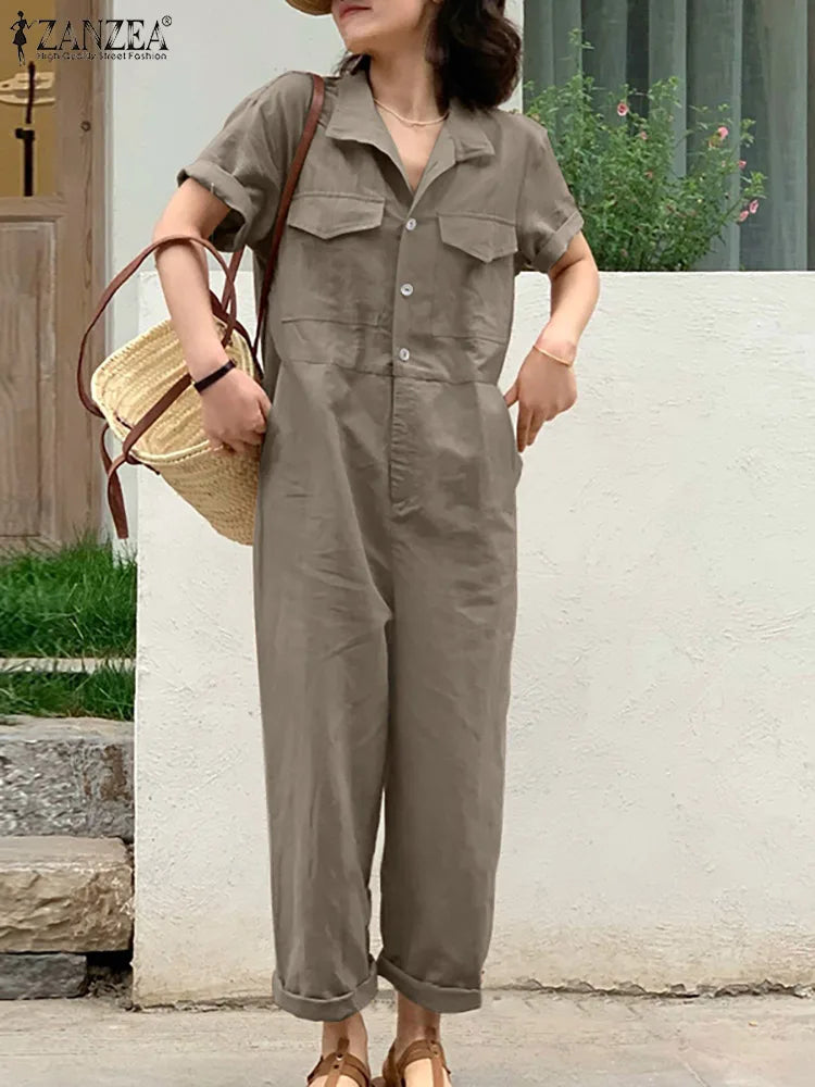 Safari Cargo Jumpsuit