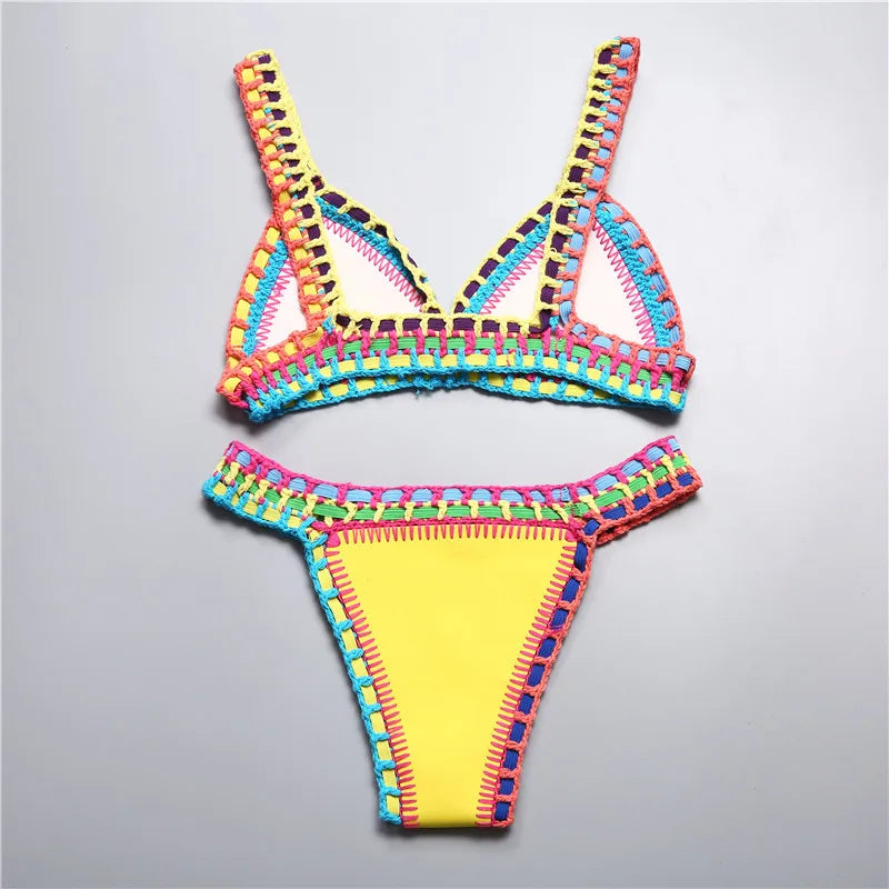 Highlighter Bikini Swimsuit