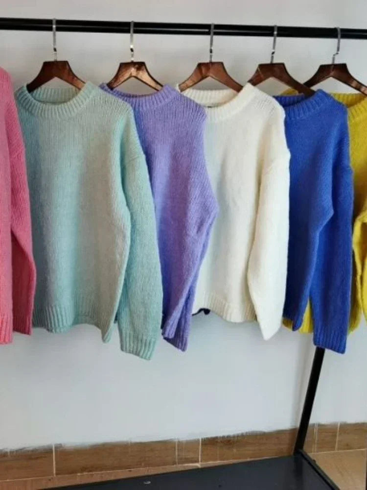 Snow Bunny Crew Neck Sweaters