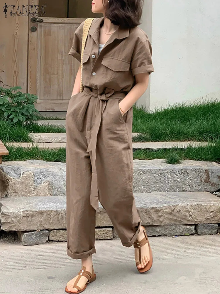 Safari Cargo Jumpsuit