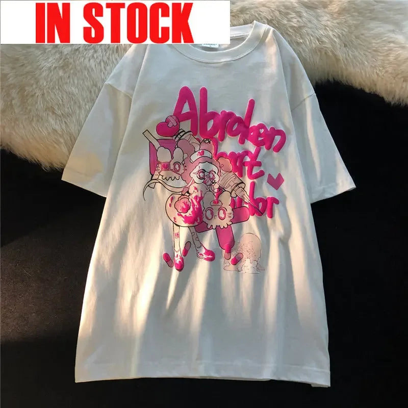 Pink Graphic T