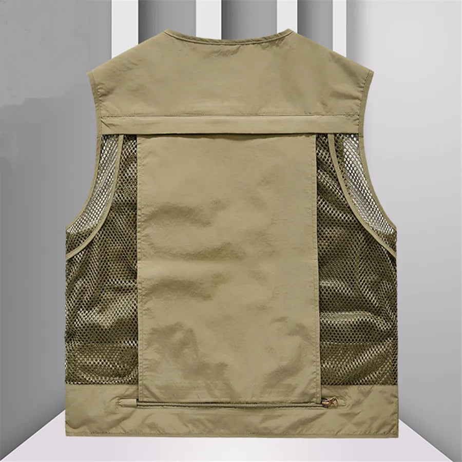 Mens Fit Cargo Vest/Jacket