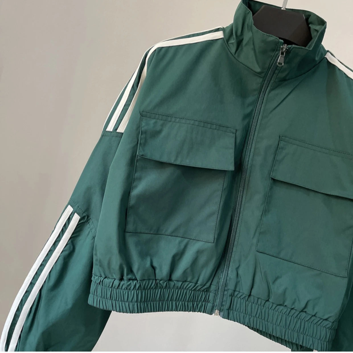 Not Adidas Cropped Cargo Jacket