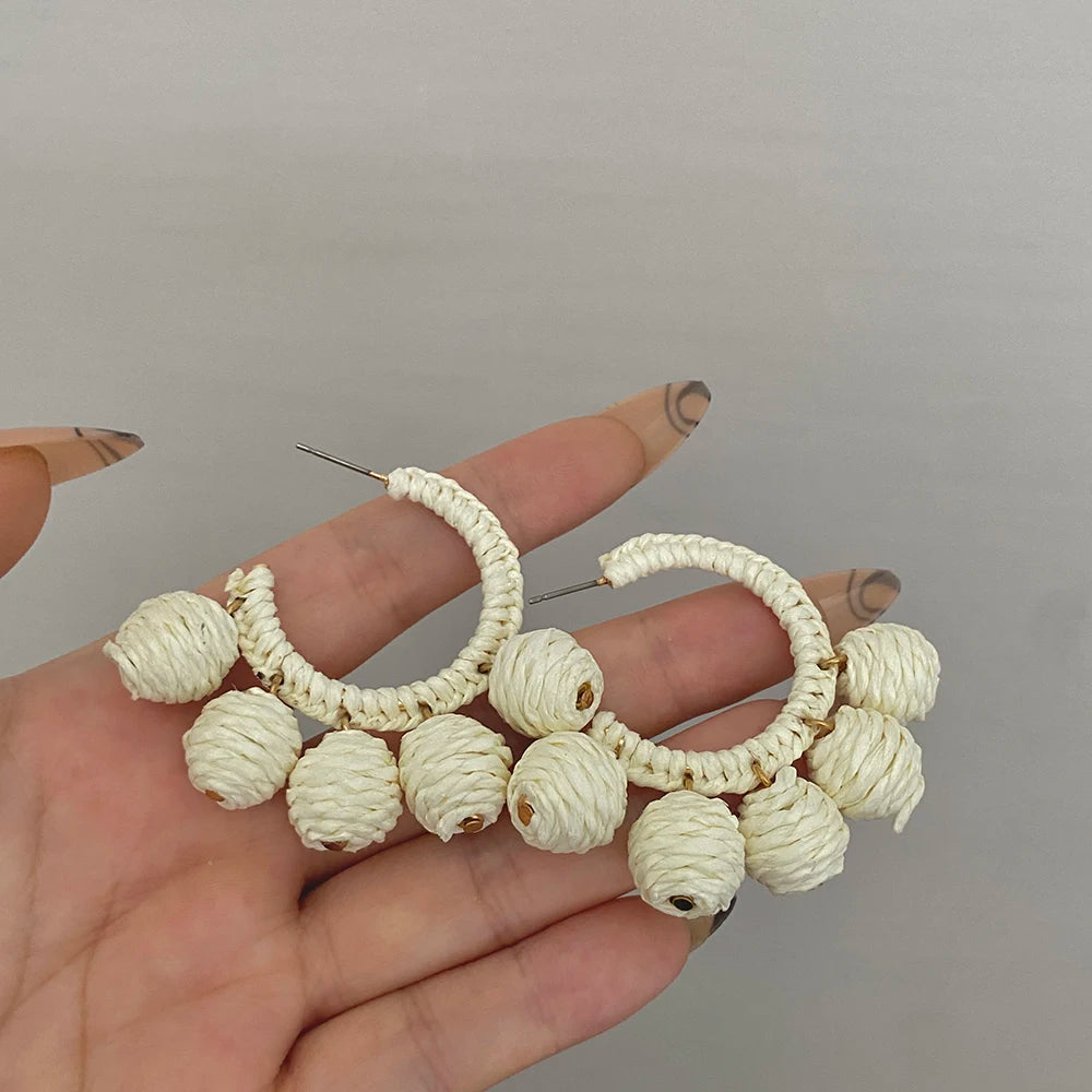 BoHo Beauty Rattan Earrings