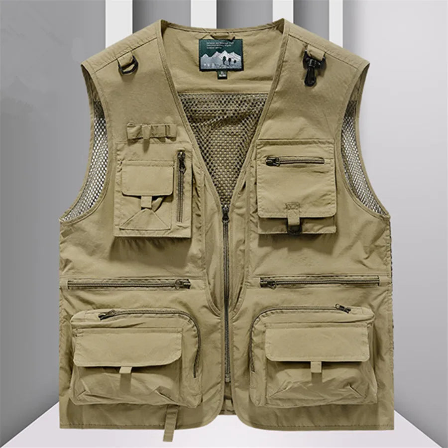 Mens Fit Cargo Vest/Jacket