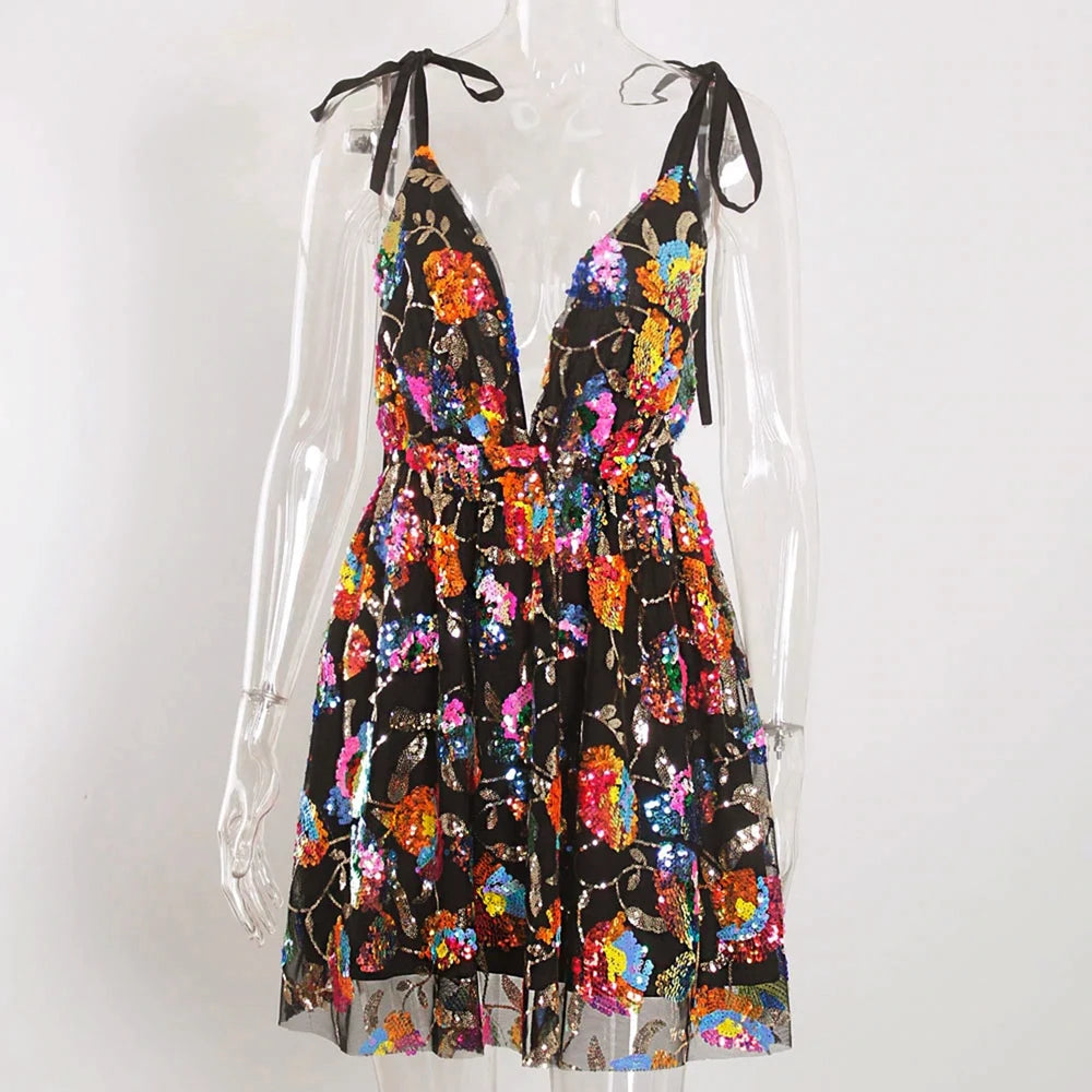 Flower Child Mini Dress